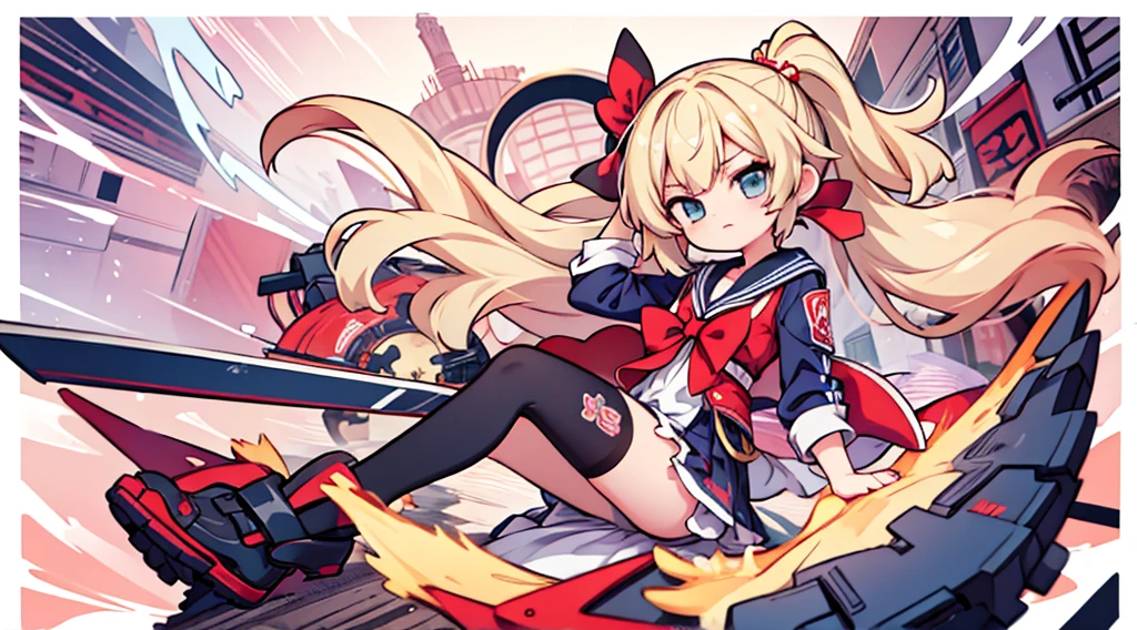 2d illustration of anime school coridor background, anime style, tokyo revenger