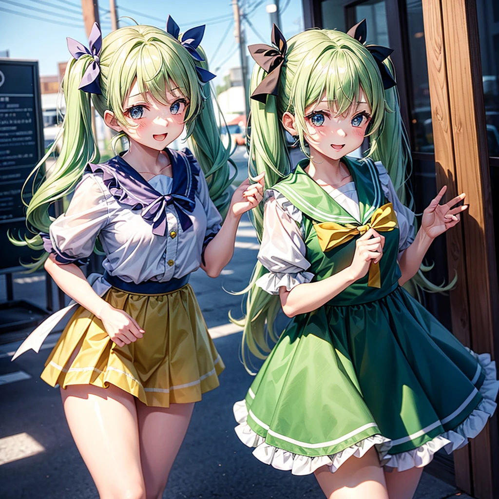 Komeiji Koishi cute twin tails、1 girl