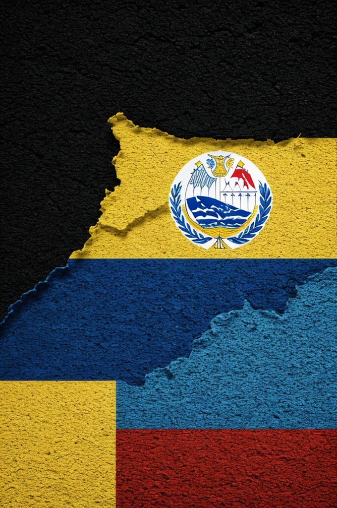 Colombian flag on the occasion of independence day