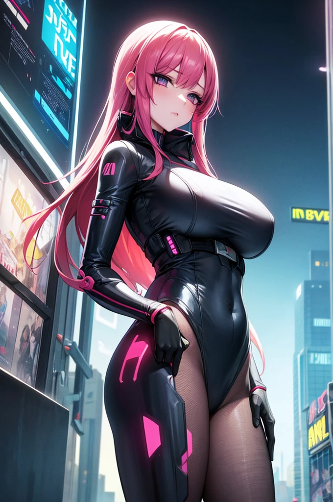 Long hair anime girl in the city, digital cyberpunk anime art, Cyberpunk Anime Girl , Cute Cyborg Girl, BoobsCyberpunk, Anime Style 4k, Perfect android girl, Cyberpunk beautiful girl, Beautiful girl cyborg