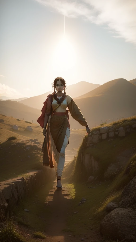 Make this photo into India women in 8k Resolution