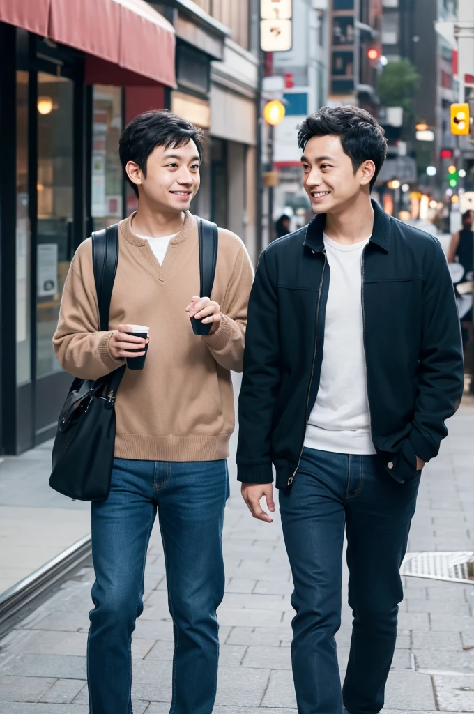 Sawamura Daichi and a man on a date