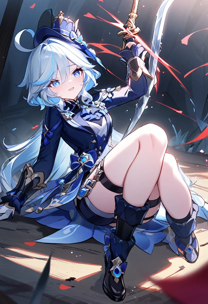 Genshin Impact、Freena、Sticking a sword in the ground