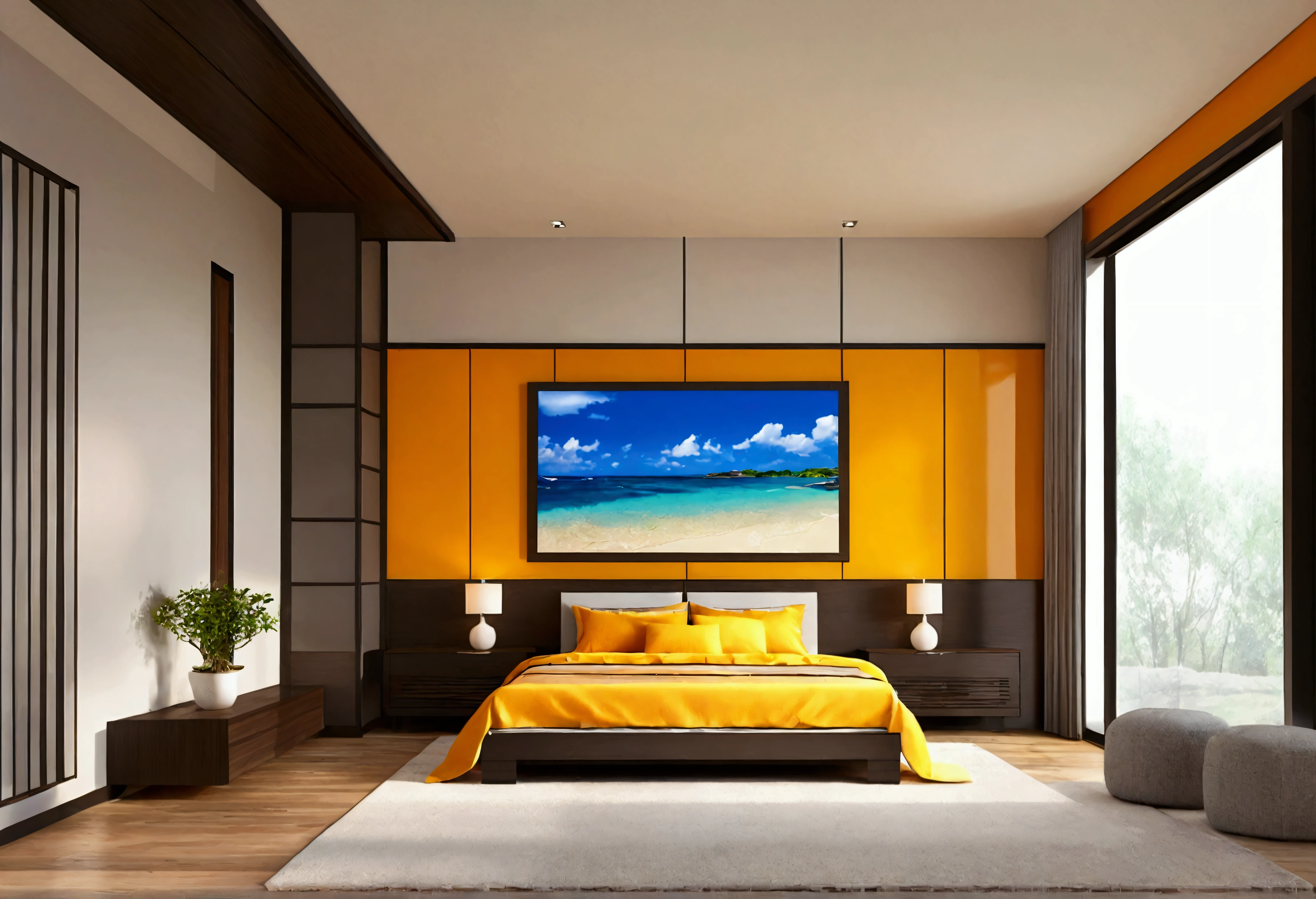 one&#39;s home, Large windows and beautiful views,High school girl&#39;s room,Six-tatami room,Highest quality, 8k, High resolution, masterpiece:1.2, Very detailed, Realistic:1.37, High resolution, 超High resolution, Ultra-fine painting, Very detailed, Professional, Vibrant colors