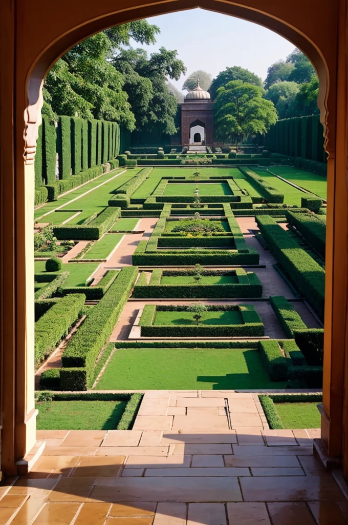 Mughal garden for ornamental horticulture