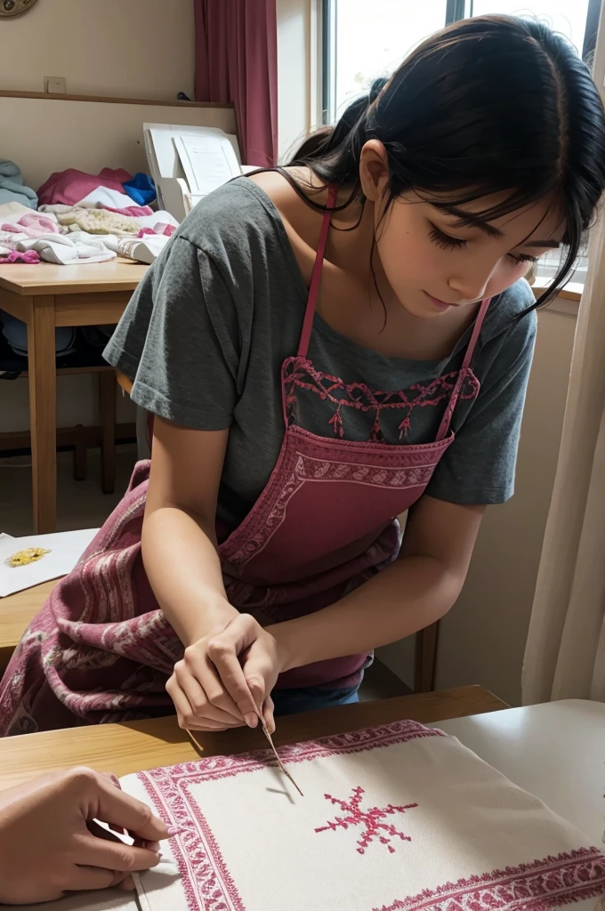 Needlework Day for a local shelter