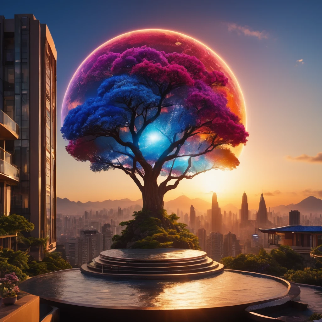 (best quality,4K,8k,high resolution,head of'artwork:1.2),ultra-detailed,(realistic,photorealistic,photo-realistic:1.37), digital art by IrinaKapi, Surrealism,4 City,4 man, city, yuumei, Robert Bissell, Christophe Balaskas, Keith Mallett, Vassily Kandinsky, peinture acrylique, dreamlike atmosphere, intricate details, fascinating composition, ethereal beauty, mystical elements, paysages fantaisistes, creatures of'another world, travail au pinceau complexe, Surrealist landscapes, images fantastiques