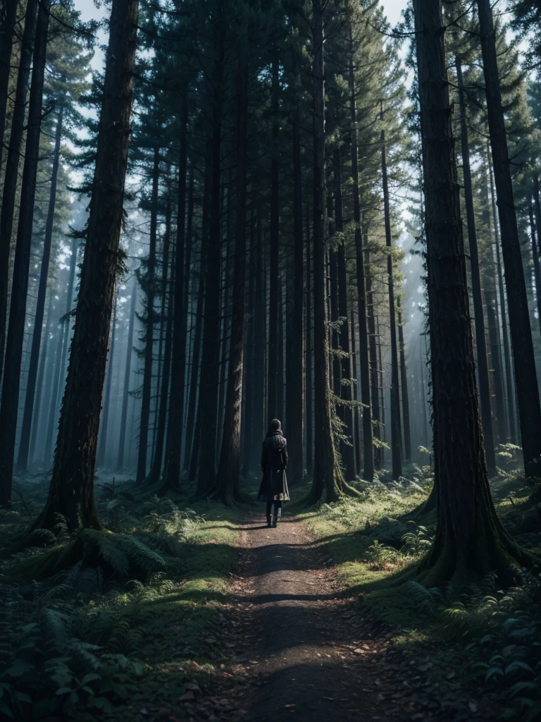 DARK KING.  sinister forest. turn