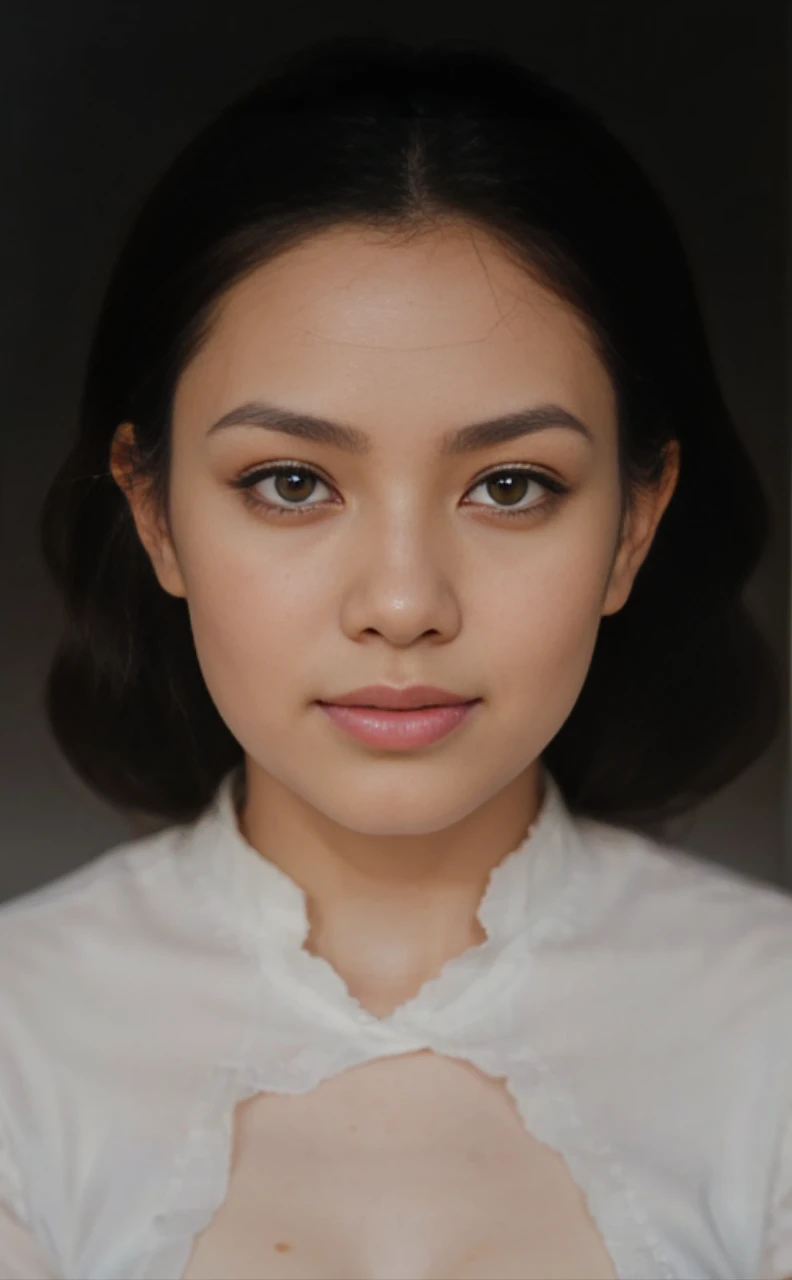 A indonesian woman,  wearing white shirt, realistic detailed UHD 4k photography extreme quality, Cg unity 8k, super delicate, background blur, full depth of field, HDR high dynamics, real restoration, intricate and extreme details, perfectly presenting the style of midjourney art.  realistic, elegant, goddess, surrealism, high detail, supremacy, cinematic lighting, ray tracing, shadow, uhd, retina, masterpiece, ccurate, anatomically correct, textured skin, super detail, high detail, high quality, high quality, award-winning, best quality, high resolution, 1080P, 16k, 8k, 4K, HD
