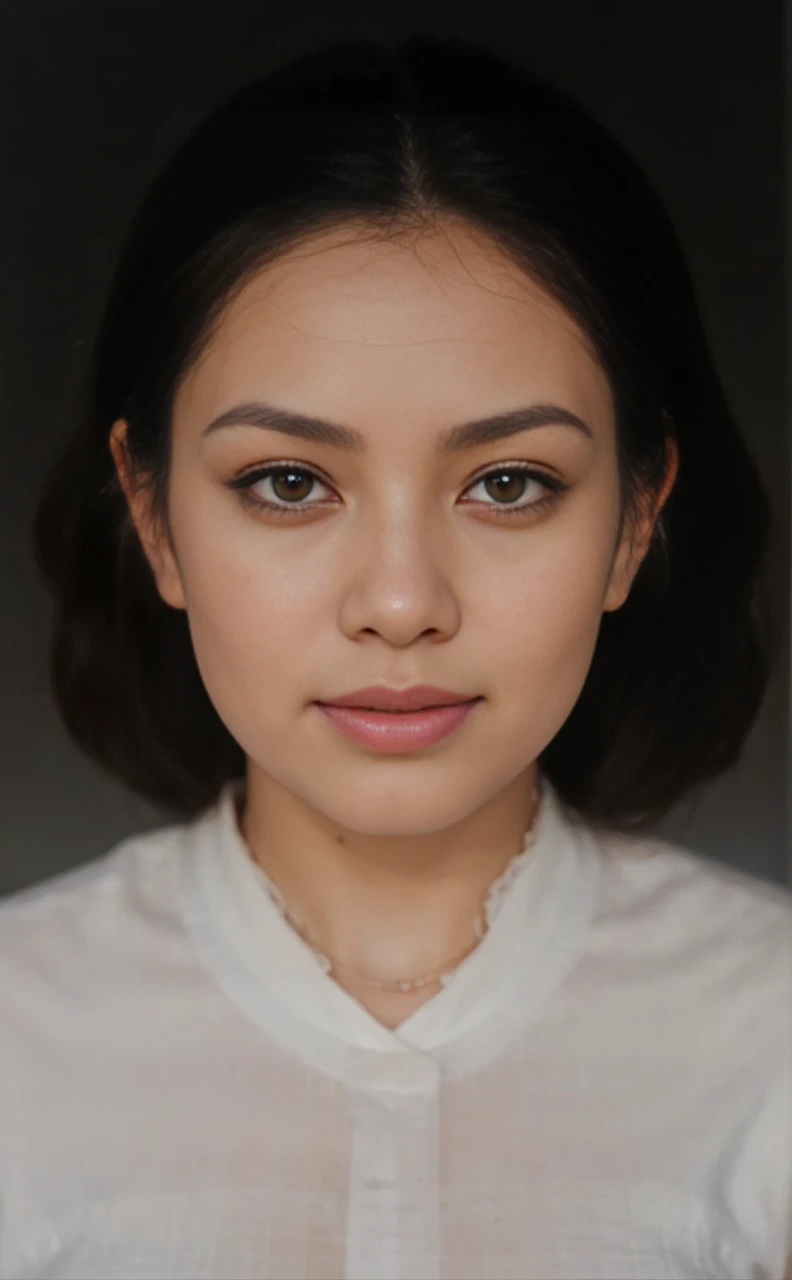 A indonesian woman,  wearing white shirt, realistic detailed UHD 4k photography extreme quality, Cg unity 8k, super delicate, background blur, full depth of field, HDR high dynamics, real restoration, intricate and extreme details, perfectly presenting the style of midjourney art.  realistic, elegant, goddess, surrealism, high detail, supremacy, cinematic lighting, ray tracing, shadow, uhd, retina, masterpiece, ccurate, anatomically correct, textured skin, super detail, high detail, high quality, high quality, award-winning, best quality, high resolution, 1080P, 16k, 8k, 4K, HD