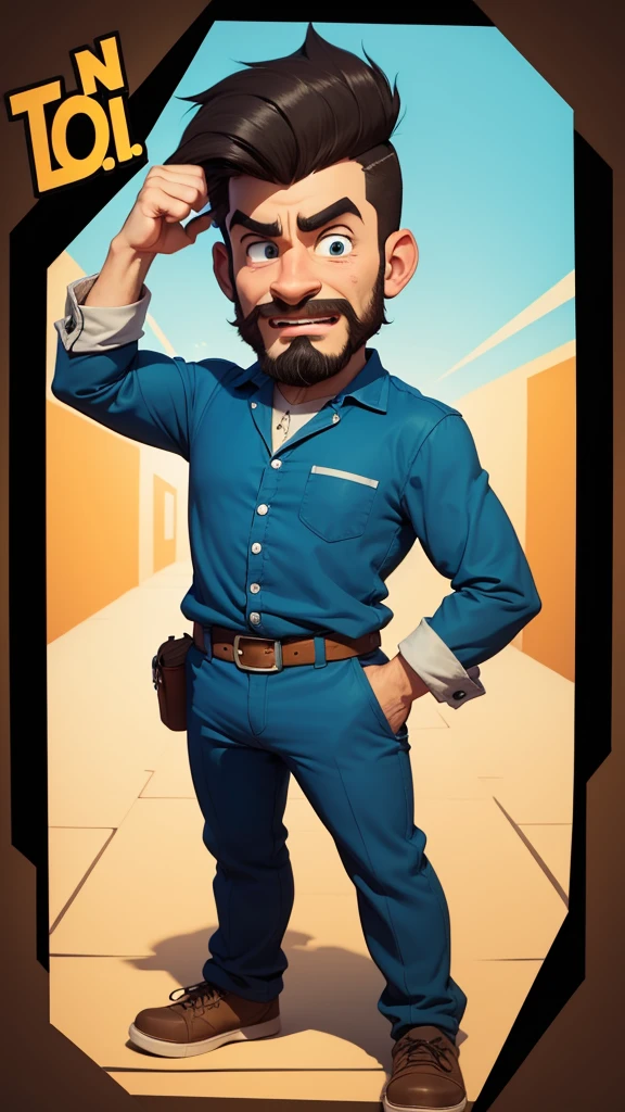 Man cartoon