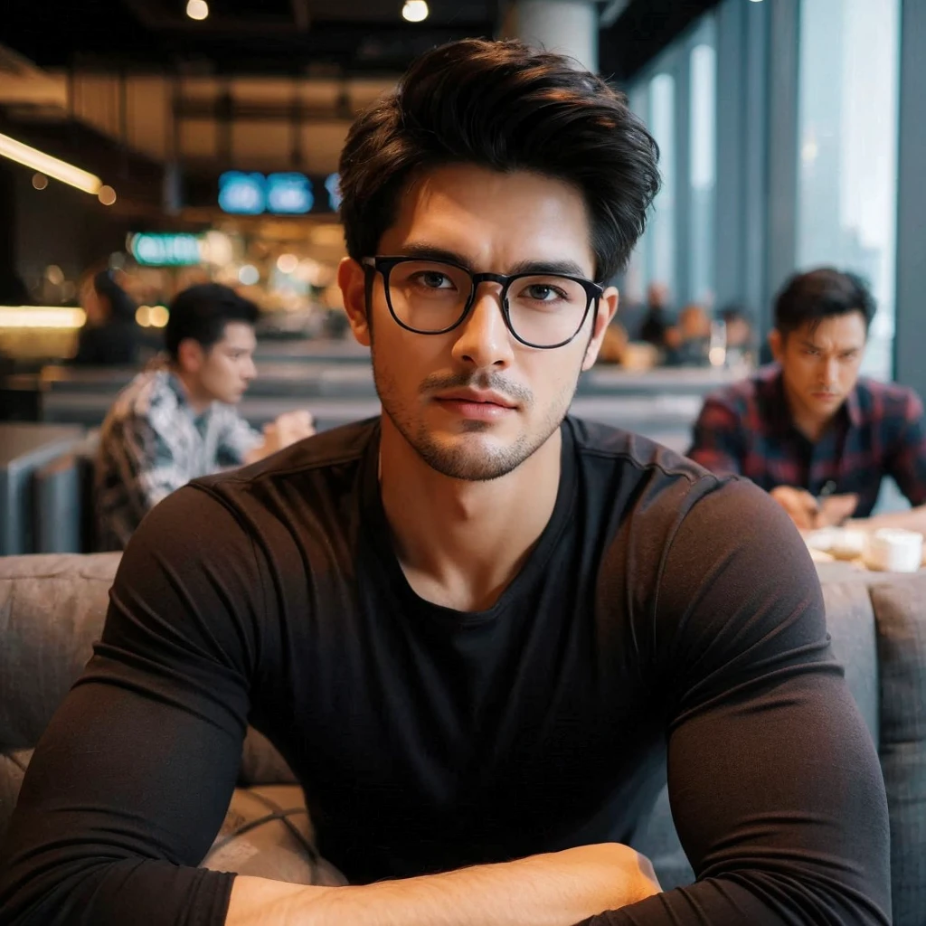 a hyper realistic, insanely detailed portrait of a handsome men, extremely detailed texture, dramatic lighting, cinematic composition, volumetric lighting, photorealistic, 8K, high quality, masterpiece