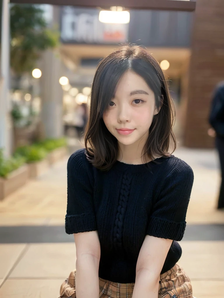 Tabletop, Highest quality, 
Very detailed, finely, High resolution, In 8K,
((Photorealistic:1.4, RAW Photos, 超High resolution,Best image quality: 1.4)),
wallpaper, 
((Perfect body composition 1.5)), 
Beautiful and beautiful eyes, Natural color lip,
((A kind smile:1.5)),
((Random Cute Hairstyles)), 
((knit:1.5)),
((大から中までのランダムなchestのサイズ、chestの谷間:1.2)),
((chestの開いた服を着て前かがみになる:1.5)),
((Wear a random cute skirt:1.5)),
((chest、Glasses under the arm:0.9)),
((Peeking from below)),
((Randomly blurred background)),
((Random and cute expressions)),, 
((((1 female:1.5))))
Highly detailed and professional lighting、
((Random and cute expressions:1.5))、
((I can see your thighs:1.5))