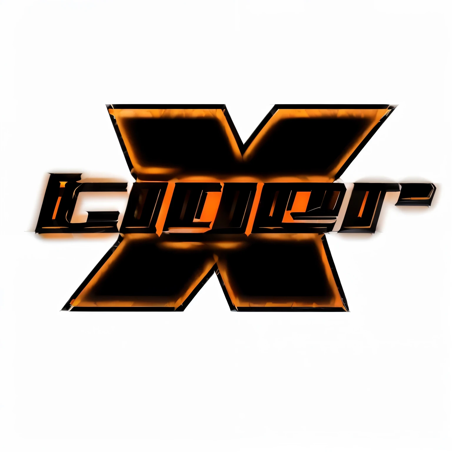 a close up of a black and orange logo with the word x, tiger, x logo, ((tiger)), tigers, 2k, 2 k, 2 5 6 x 2 5 6 pixels, sfx, thunder, sk, wwe, trigger, high quality photo, amber, cyber, next gen, image, finger, new design, high quality picture, a tiger