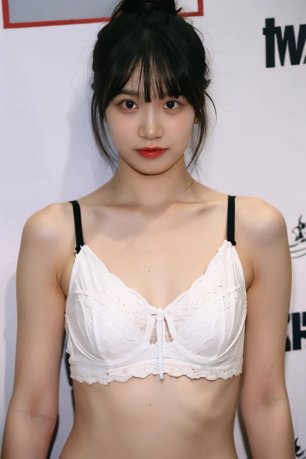 Half body photo, a beautiful woman, messy hair, girly, Symmetrical bun, hair accessories, jewelry, delicate face, eye shadow, belly button, Dunhuang style, delicate embroidery, silver jewelry, silver streamer, white streamer, Light blue streamer, delicate skin, soft Light effect, delicate and Light Slippery hair, Exquisite details, Eye highLights, White skin, Delicate depiction, extreme details, quality, thin, thin and long, broken, hair details, thin bangs, Shawl hair, right body, shadow, Air bangs, 8K, Super fine, fine fabric texture, soft, Light Slippery, Light Slippery texture, Dunhuang style, Beautiful pattern, correct hand painting, anatomically correct, precise, night, dark night, Light, Tyndall effect, Light line tracing, Head-up display, medium breasts, split, Sexy tong, light blush