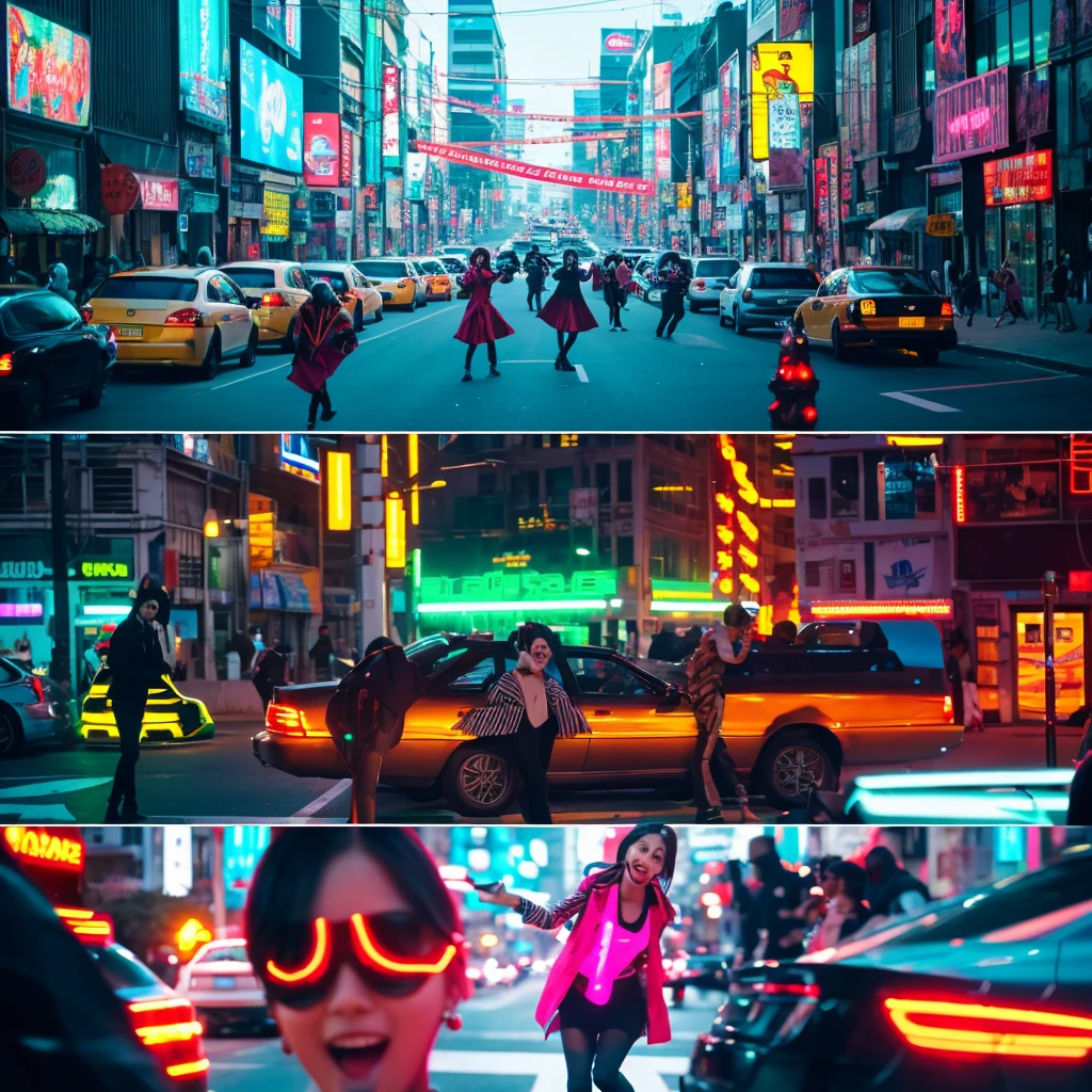 Scene**: The members walking along a vibrant city street, showcasing trendy outfits that blend street style and elegance.
- **Visuals**: Bright neon signs, fast-moving traffic, and playful interactions between the members.
- **Choreography**: A synchronized dance routine with lively expressions, highlighting their chemistry. Kpop girl group south koera members music video in south korea