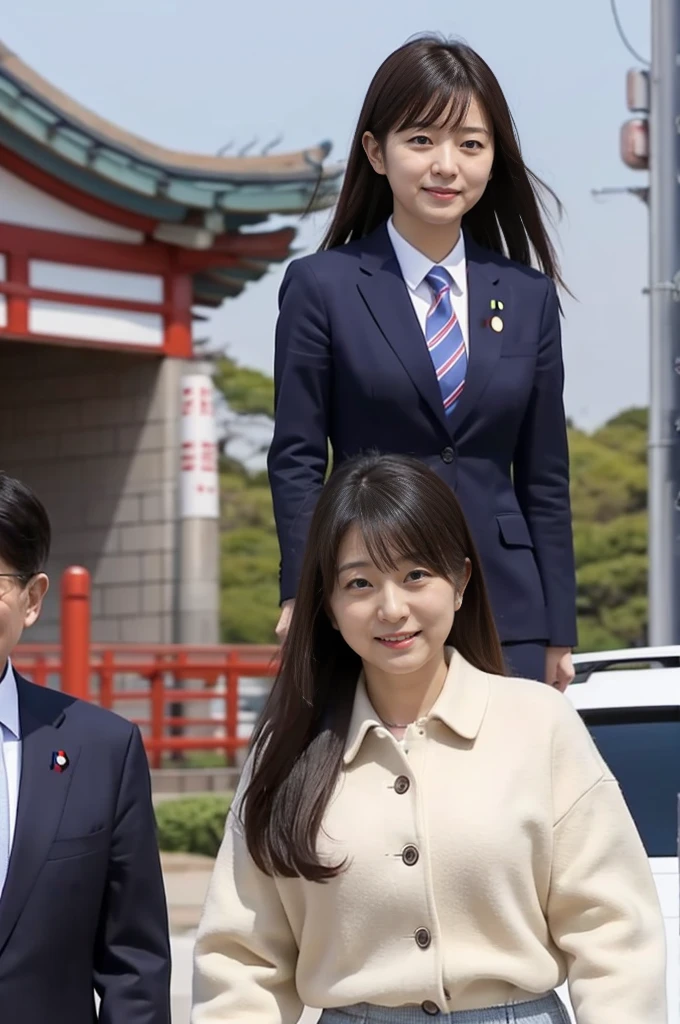 The Prime Minister of Japan has been chosen as a Korean female university student