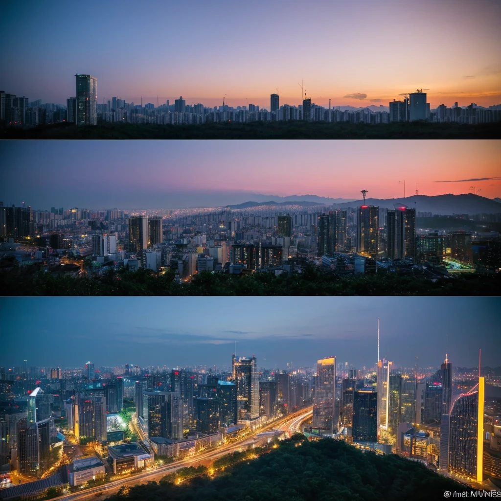 Seoul Skyline at DawnVisuals: The video opens with serene shots of the Seoul skyline at dawn. The members of Astra are seen in their everyday lives, waking up and preparing for the day.
