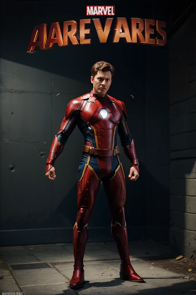 make me a Marvel-themed picture in animation style and put the word QUIZ in it and have Marvel heroes in it