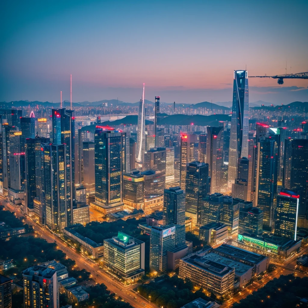 Seoul Skyline at DawnVisuals: The video opens with serene shots of the Seoul skyline at dawn. The members of Astra are seen in their everyday lives, waking up and preparing for the day.
In south korea