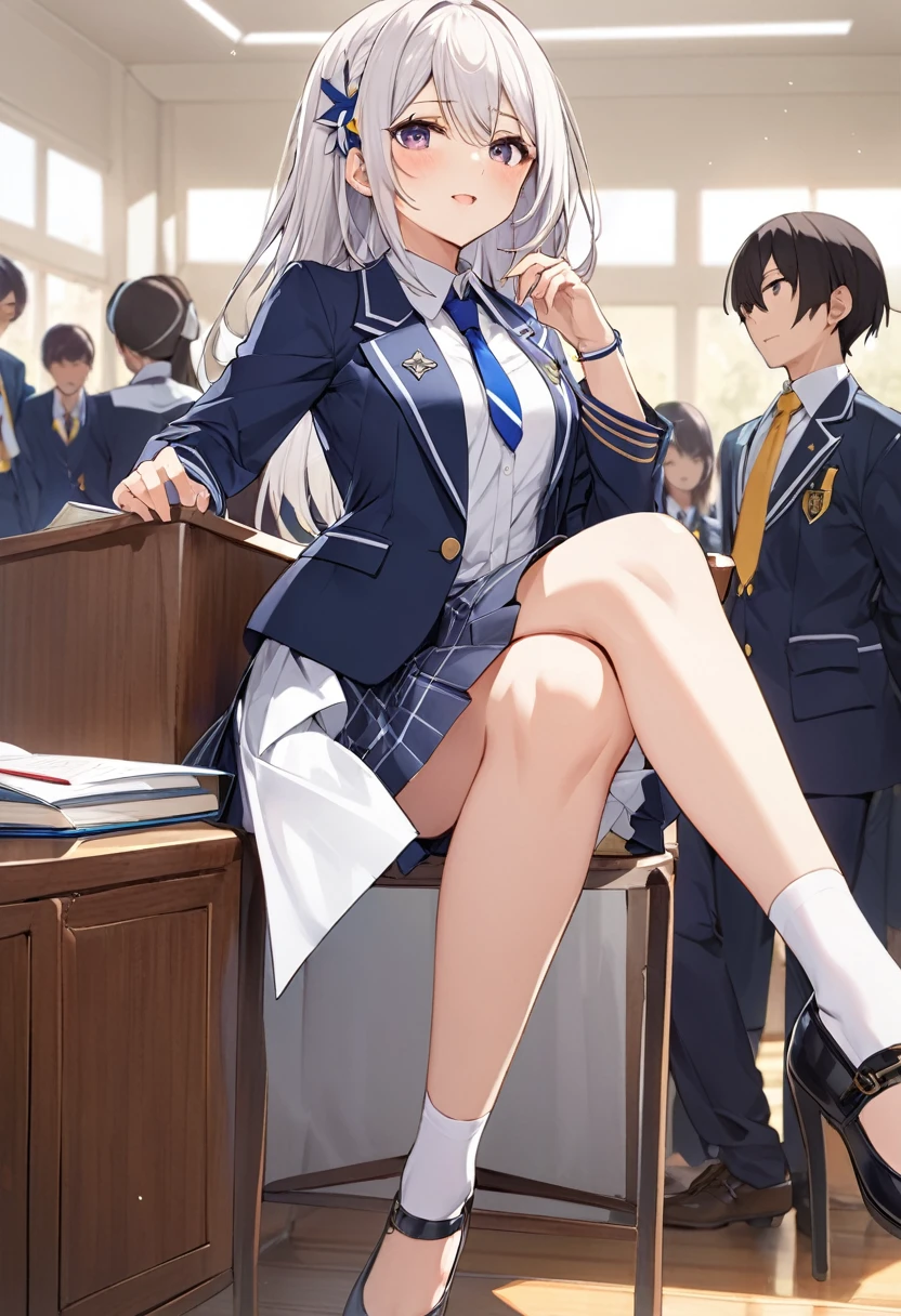 Very detailed、whole body、Abdul is the female student council president of a prestigious school.=Read Alhazard&#39;s Necronomicon、woman