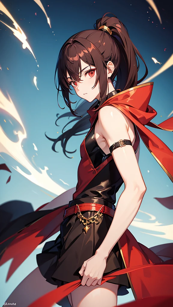 Ryuko Matoi bending over and showing her panties