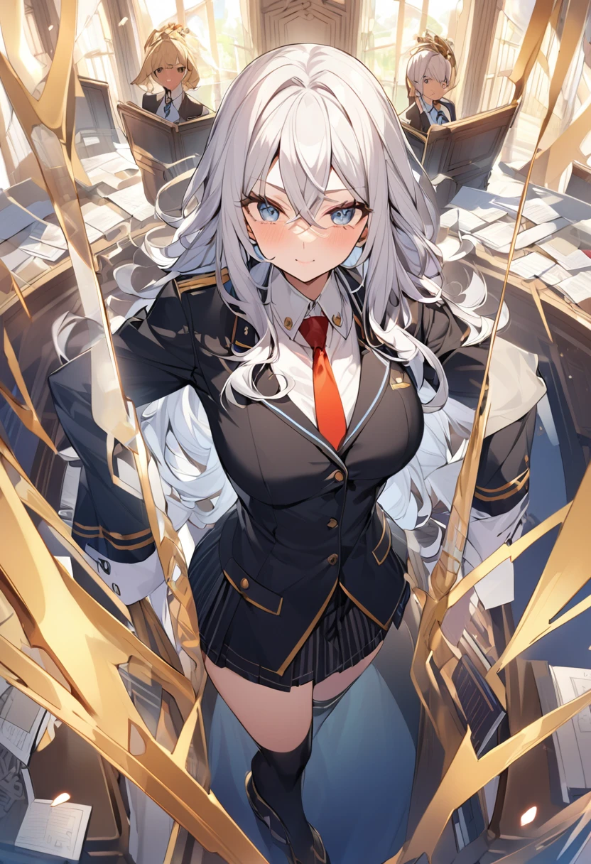 Very detailed、whole body、Abdul is the female student council president of a prestigious school.=Read Alhazard&#39;s Necronomicon、woman