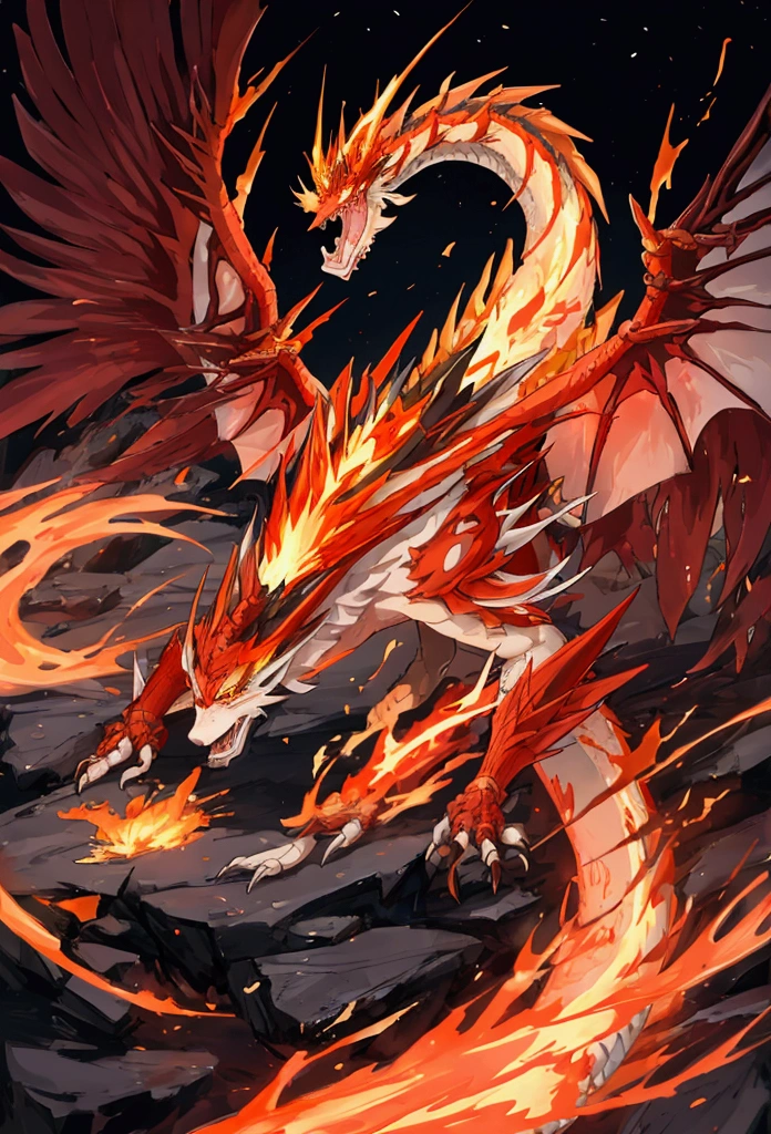 Effect: 1 Japanese Fire Dragon turns to the right.