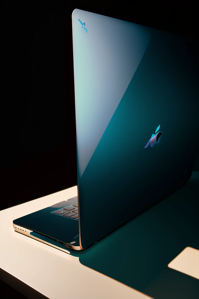 For the best digital picture (DP) for a tech channel, consider the following description:
A contemporary, high-definition image (4K, ultra HD, 1.2 length:1) showcasing a sleek, metallic Apple MacBook Pro resting on a minimalist wooden desk. The MacBook's screen is displaying a vibrant, futuristic interface with code lines and icons. In the background, an innovative, modular workspace is filled with cutting-edge gadgets. The room is bathed in soft, ambient light, casting captivating reflections on the polished surfaces. The overall atmosphere is professional, innovative, and forward-thinking, embodying the spirit