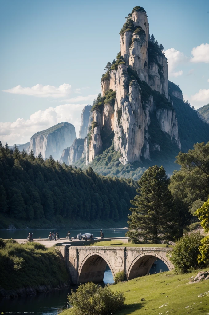 Quatres Homme, j'insiste bien sur le chiffre 4 j'aimerai 4 homme d'un jeune entre 17 et 19 ans j'insiste bien sur 4 tout le reste doit être nature, Dans une ville, Surréalisme, ambiance onirique, détails complexes, composition fascinante, beauté éthérée, éléments mystiques, paysages fantaisistes, travail au pinceau complexe, paysages surréalistes, images fantastiques (Meilleure qualité,4k,8k,haute résolution,chef-d&#39;œuvre:1.2),ultra-détaillé,(Réaliste,photoRéaliste,photo-Réaliste:1.37)