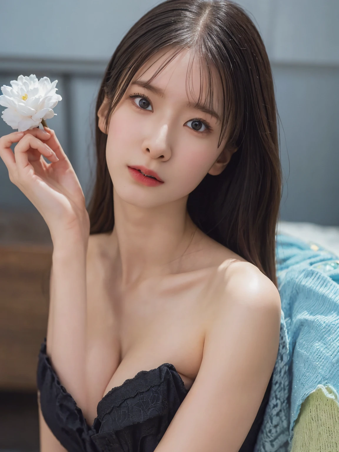 1girl, 17 year old girl crawl, masterpiece, best quality, highest quality, (Front light:1.3), (photorealistic:1.3), natural light, extremely detailed CG unity 8k wallpaper, focused, 8k wallpaper, extremely detailed, ultra realistic, photorealistic, sharp focus, absurdres, (HDR:1.2), (high contrast), photograph, detailed and intricate, instagram, portrait, highly detailed, digital painting, artstation, concept art, smooth, sharp focus, illustration, (whole body:1.5), (big breast size), micro bra, ((looking at viewer)), HQ skin, ((slim body)). slim thighs,