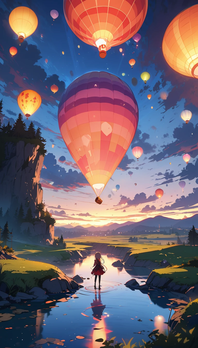 masterpiece,Fantastic World,Landscape only, night