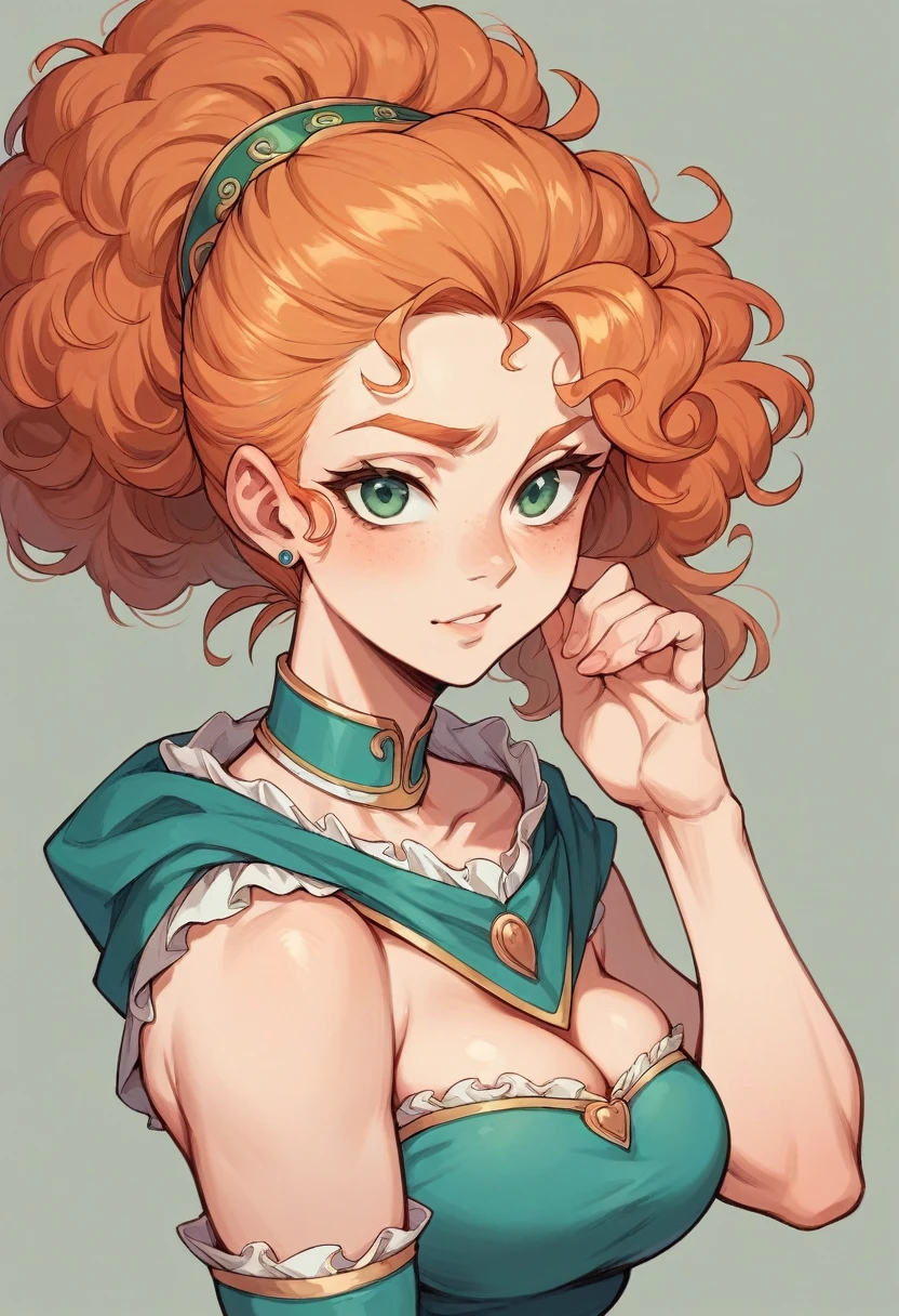 Draw Princess Merida from Valente