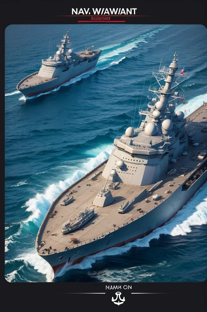 I want to make a logo for a naval war game