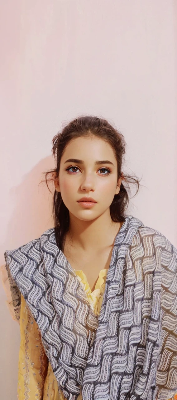 Best quality, masterpiece, ultra high res, (photorealistic: 1.4), raw photo, 1girl, off shoulder, cinematic lighting, kissing poses, heterochromia