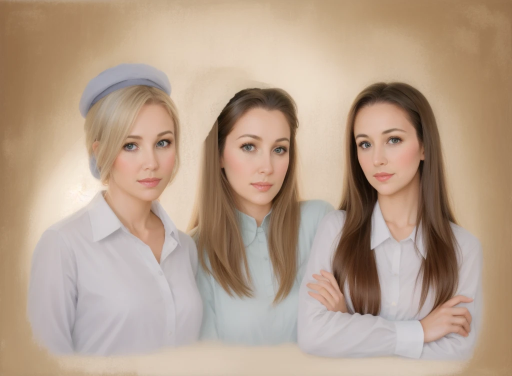 mother and two daughters