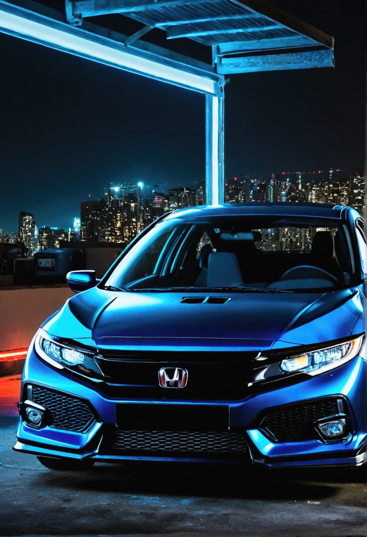 Un honda civic