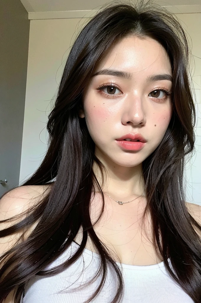 Ulzzang-6500-v1.1, (RAW photos:1.2), (realistic:1.4), beautiful detailed girl, very detailed eyes and face, beautiful and delicate eyes, does not make sense, incredibly does not make sense, huge file size, very detailed, high resolution, very detailed, best quality, masterpiece, Kemomimi, ((Japanese girls' high school )), illustration, very detailed, CG, unified, 8K wallpapers, amazing, fine details, masterpiece, best quality, very detailed CG uniform 8K wallpapers, my face shines, movie lights, 1 woman, , ((No panties)), ((dynamic pose))), (camel toe), (half), (pantyhose), (Sit with your knees bent and your legs crossed.))