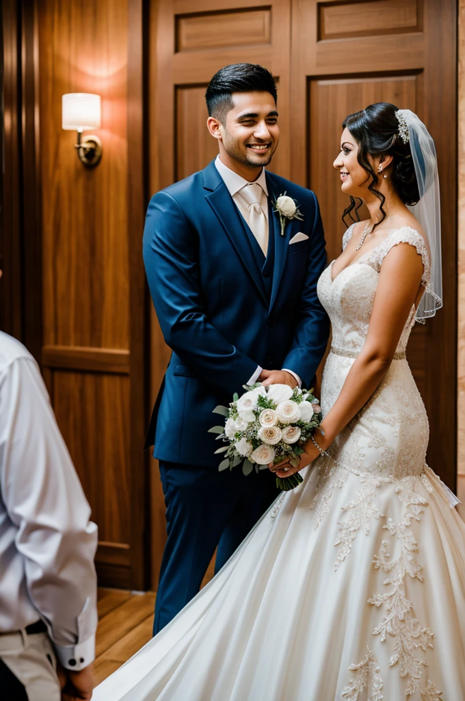 Groom in marriage