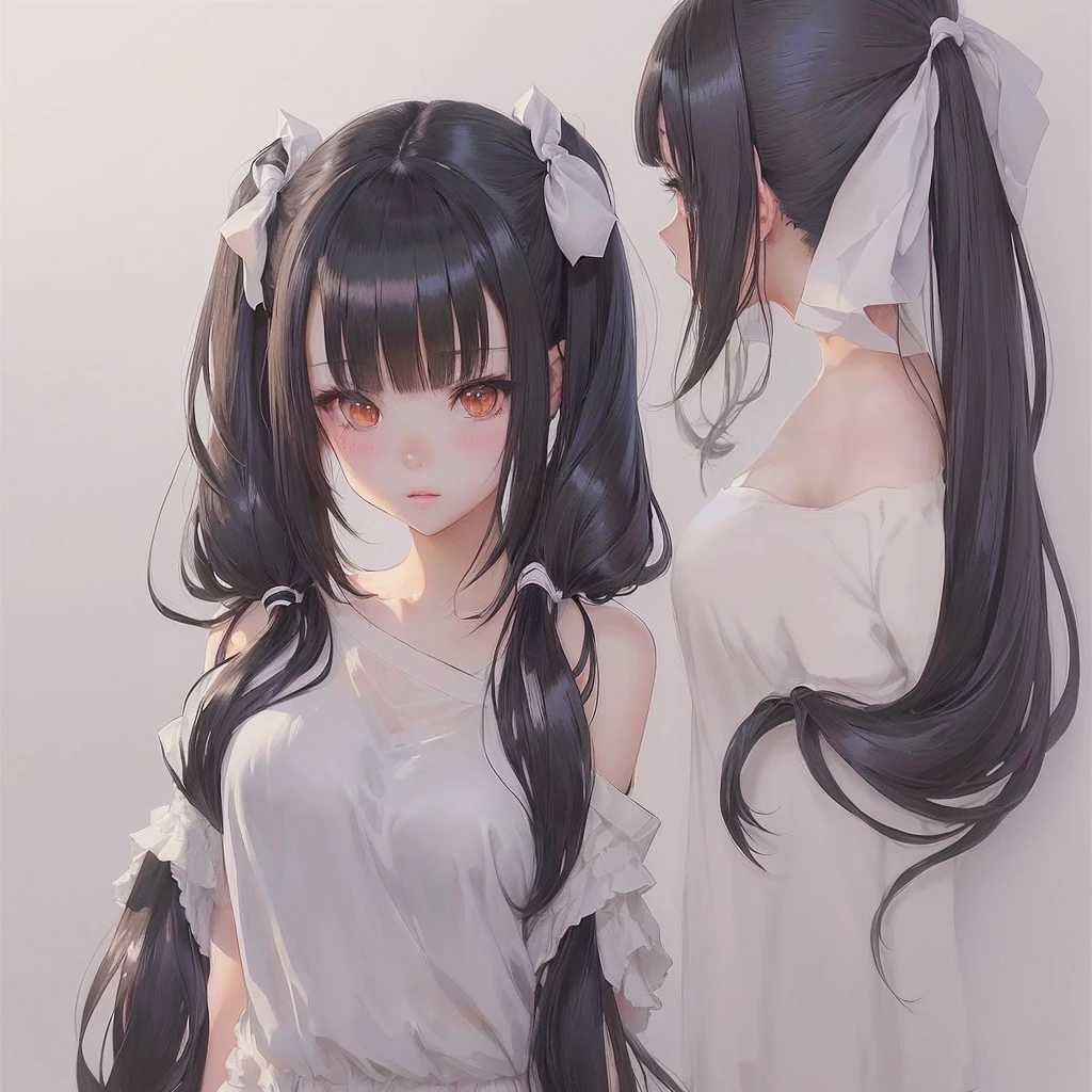 Eyes closed、Close up on face、((from the front))、(Focus on the chest and face)、Flushed Cheeks、Attractive lips、Glowing Skin、Fair skin、Cleavage、High Ponytail、Wavy Hair、Brown Hair、Oblique Bandageum Long Hair