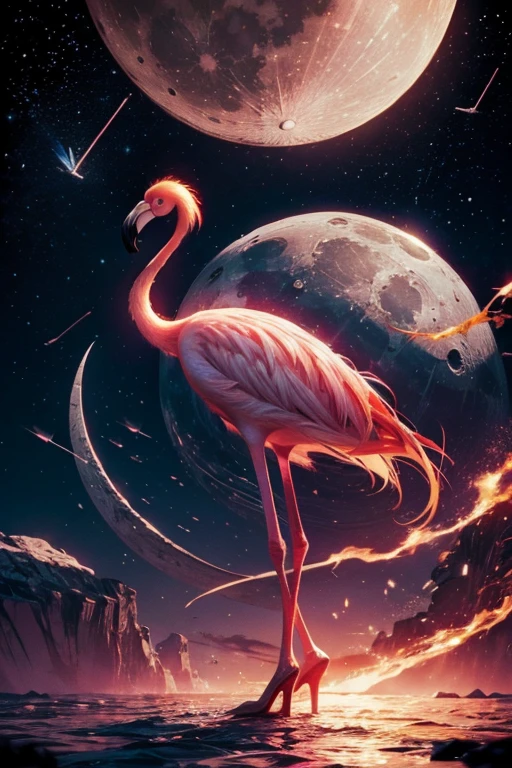 flamingo: Moon: Andrew Garfield: Star Wars:
