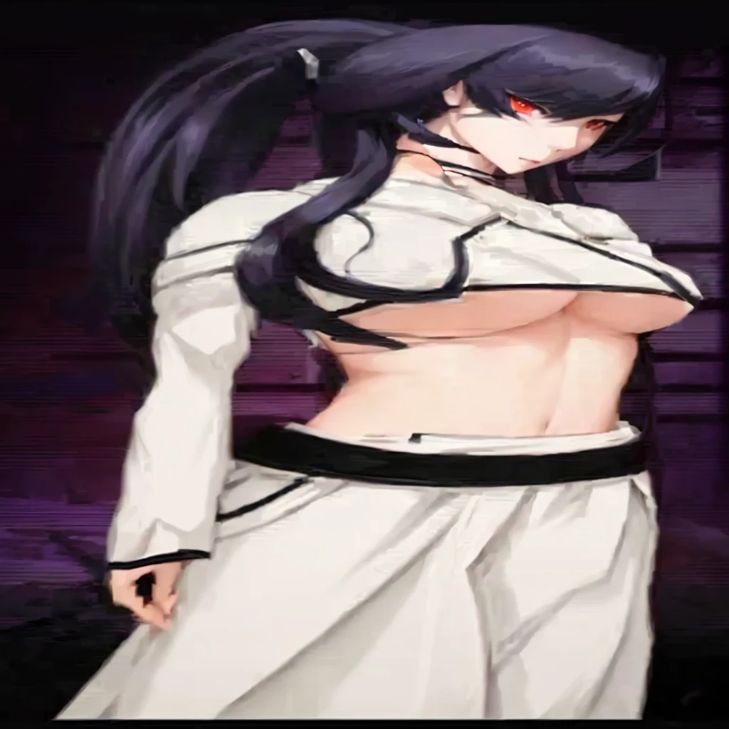 messy langerie and weapons on ground, fantasy girl, nun, decorated robe with large sideslit, hold relief, mesh bodysuit, side tie panties, slit skirt, (NSFW,:1.2),( slit skirt:1.4), simple background, long hair, thigh high boots, full breasts, {{large breasts}}, humiliated, shameful, embarrassed, scorn smile, portrate, equip long cepter and shield, official art , cowboy shot, close up, breasts focus, figure