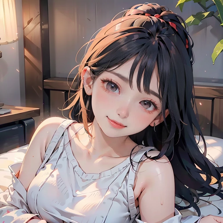 Best Quality, masutepiece, ultra-detailhigh-resolution, (Realistic: 1.4), Watercolor style, Illustration, Dazzling background color,, Skinny Girl, (solo exhibition: 1.2), (lens: 1.2), (Hair crown: 1.2), (dark brown hair,traditional chinese dunhuang room, No strap, (Red Eyeliner: 1.2), (: 1.4), (Accurate Hand Modeling),earrings, Dynamic Angle, Opera House, Messy_long_hair, inky, movie lights, lens_f lare,chrysanthemums, bow ribbon,Shot from the top of the bed,Open your crotch,Naked,Writhing in bed,urinate,barechested,Nothing is worn,All ,sleep,Bukkake,the body gets wet,urinate,body covered in white foam,Zoom up of the face,facials ,closing eye,sleep soundly,Bukkake,gel,facials,The body is dripping wet,