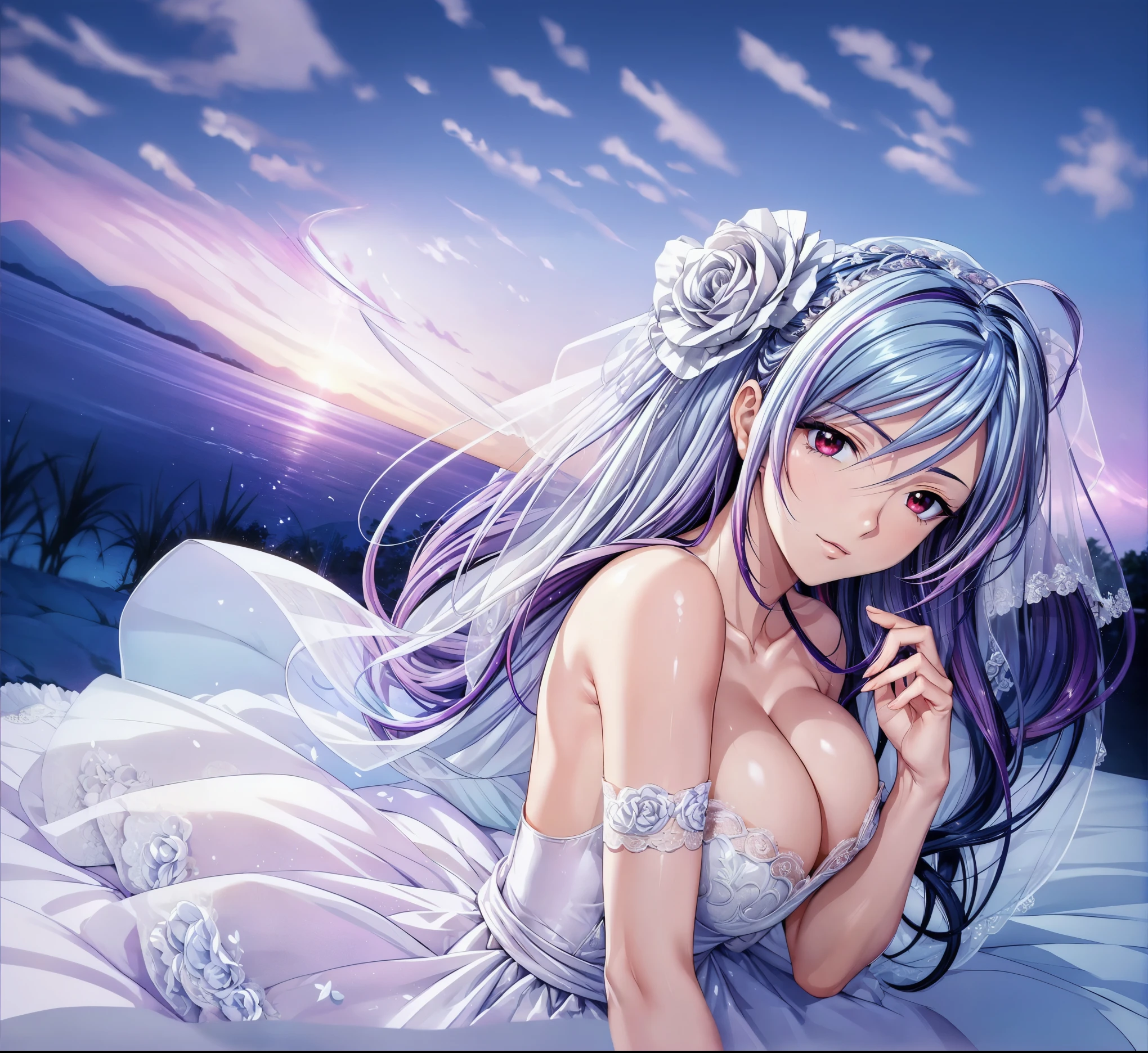 Natural background,beautiful sky