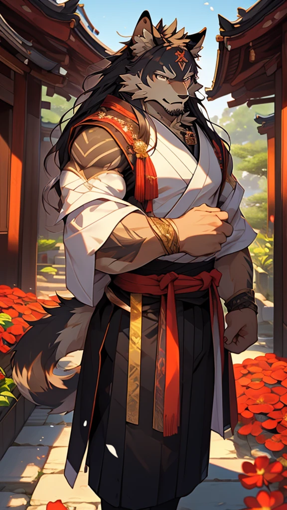 (masterpiece),(high resolution),(复杂of细节:1.4),Extremely detailed,(illustration:1.2),8K,Reality,精美of,独自of,age,年长of雄虎 ,muscular,Japanese swordsman,Masculinity ,(白色of头发:1.3),Long hair,长长of白胡子,scar,badly damage,harm,残破of身体 ,冰冻of湖,of ,pain,赤裸of身体
