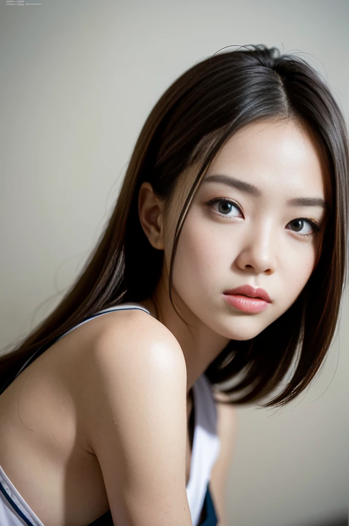 Ulzzang-6500-v1.1, (RAW photos:1.2), (realistic:1.4), beautiful detailed girl, very detailed eyes and face, beautiful and delicate eyes, does not make sense, incredibly does not make sense, huge file size, very detailed, high resolution, very detailed, best quality, masterpiece, Kemomimi, ((Japanese girls' high school )), illustration, very detailed, CG, unified, 8K wallpapers, amazing, fine details, masterpiece, best quality, very detailed CG uniform 8K wallpapers, my face shines, movie lights, 1 woman, 16 years old, ((No panties)), ((dynamic pose))), (camel toe), (half), (pantyhose), (Sit with your knees bent and your legs crossed.))