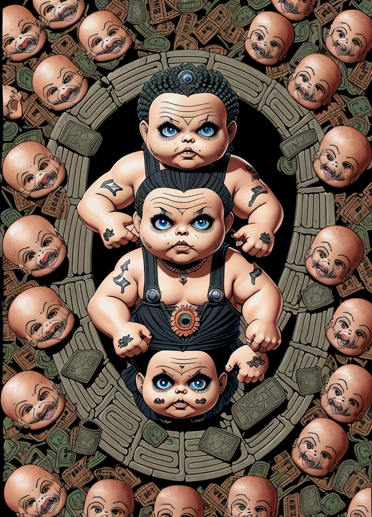 (((orkz, ork, Father holding Baby, ))), sitting on Couch,  <lyco:Mother holding Baby:1.0> <lora:add_detail:0.5> <lora:orkz:1>
