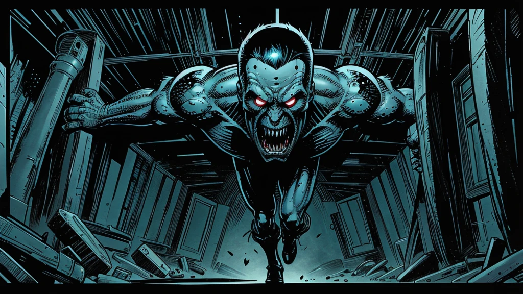 the most horrible comic book monster you can imagine