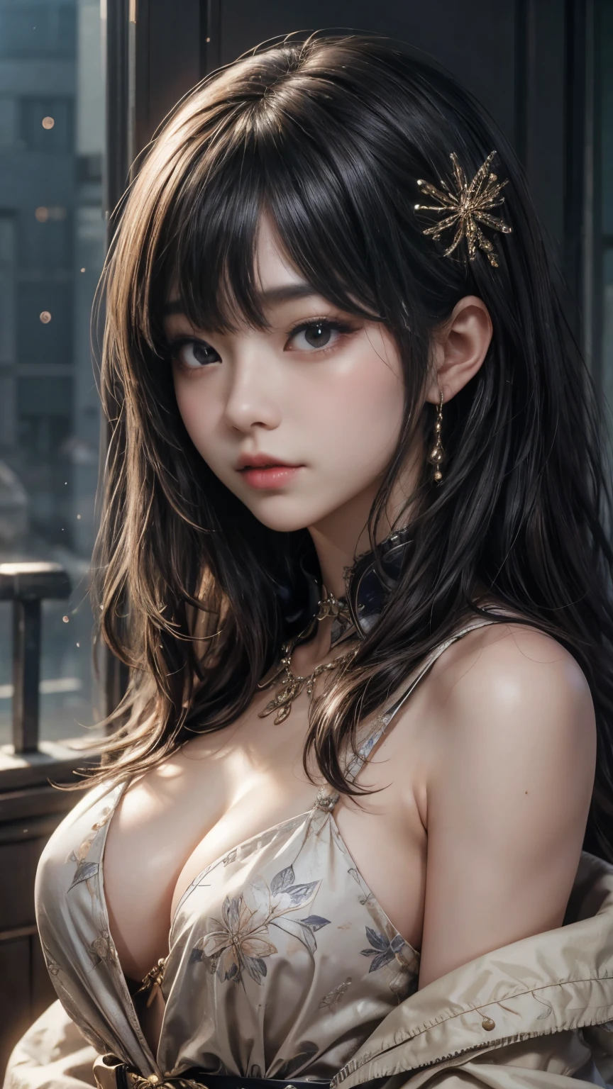(最高qualityのディテール)、Realistic、8K Ultra HD、High resolution、(One Girl:1.2),(Fatal Beauty,Attractive beauty) ,(A supple and powerful physique),(Sensual charm),(Mysterious charm:1.1),(Captivating silhouette),The 超detailedな、高qualityのテクスチャ、複雑なdetailed、detailed、非常にdetailedなCG、高qualityの影、detailed 美しく繊細な顔、detailed 美しく繊細な目、Written boundary depth、Ray Tracing、20th Generation、Cute K-Pop Girls、(The Face of Ulzan in Korea)、Thin face、(Urzan-6500-v1.1:0.6)、PurerosFace_v1、Glowing Eyes、Perfect body、 Viewer Display、(最高qualityのディテール:1.2)、Realistic、8K Ultra HD、High resolution、Close-up of a woman, realistic girl rendering, 8k artistic german bokeh, Enchanting girl, Real Girls, Gurwitz, Gurwitz-style artwork, Girl Roleplay, Realistic 3D style, cgstation Popular Topics,, 8K Portrait Rendering,(truth,truth:1.4),(Sparkling eyes girl:1.2)、The 超detailedな、高qualityのテクスチャ、複雑なdetailed、detailed、非常にdetailedなCG、高qualityの影、detailed 美しく繊細な顔、detailed 美しく繊細な目、Written boundary depth、Ray Tracing、20th Generation、Cute K-Pop Girls、(The Face of Ulzan in Korea)、Thin face、(Urzan-6500-v1.1:0.6)、cheek、Glossy Lips、、High resolution, Best image quality, 最高quality, Realistic, 超detailedな, Realistic, 4K 8K Ultra HD Full Color RAW Photos, Fujifilm(Medium format), Hasselblad, Carl Zeiss, Incredible dynamic range photography(utility_art:Smooth-768:1.1),High resolution, High pixel count, 明確なdetailed, Clear images, Natural color reproduction, Noise Reduction, High fidelity, quality, Software Improvements, Upscaling, Optimized Algorithms, Professional-level retouching,
1. Oversized coat:
The coat is、Choose an oversized design that covers from shoulders to knees.。Color is classic navy or black、or warm khaki or beige, hang on.、Choose colors that match the season。
2. Knitted sweater or turtleneck:
To protect yourself from the cold、Knitted sweater or turtleneckを選択してください。Match the texture and color of the knit to the coat.。
3. Wide leg pants:
For pants, Choose a wide-leg design、Combines ease of movement and style。Denim in dark tones or black trousers will look good.。
4. Knee-high boots:
What is included in an oversized coat、足首からふくらはぎまでカバーするKnee-high bootsとの組み合わせ。Boots are black or dark brown and chic.、Gives a stylish impression。
5. accessories:
シンプルなゴールドまたはシルバーのaccessoriesを選択してください、Add elegance to your outfit。for example、Long necklaces and large earrings are recommended.。
6. Handbags:
Handbags、Choose a color that matches the tone of your outfit.。Shoulder bags and tote bags are convenient and stylish。
7. Compensateと髪型:
Compensate, Choose natural colors that flatter your skin。Wavy Hair、By creating loose curls、Appeal to softness。