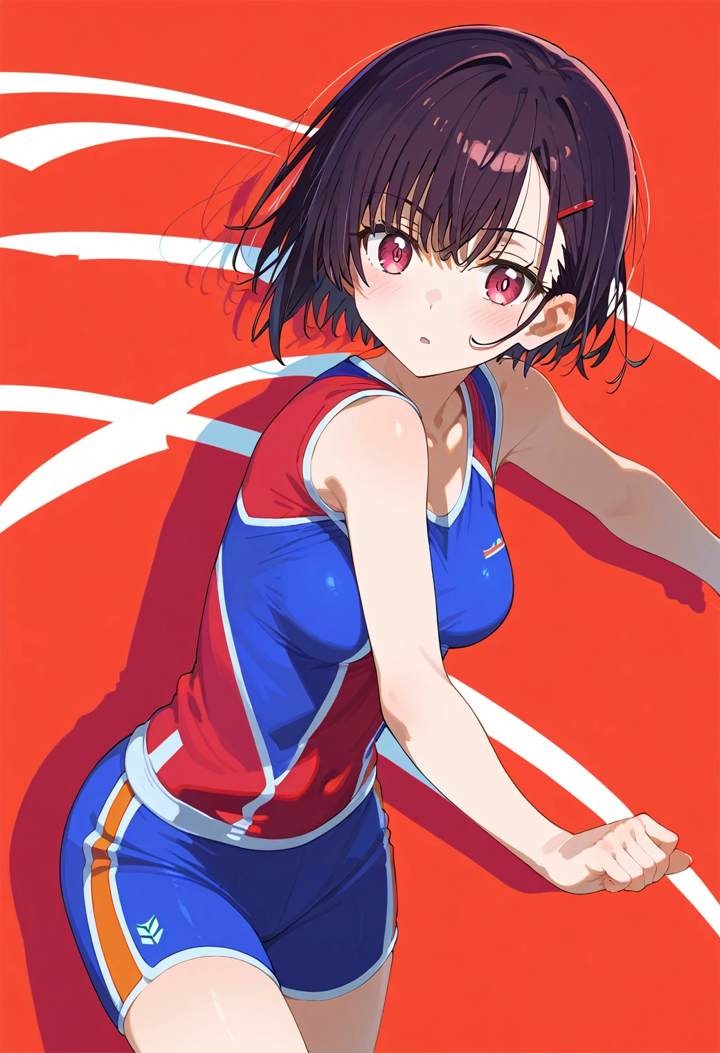 Mikazuki Shizuka, alone, Sportswear,BREAK
score_9, score_8_superior, score_7_superior, anime